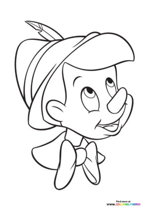 Pinocchio with Feathered Hat