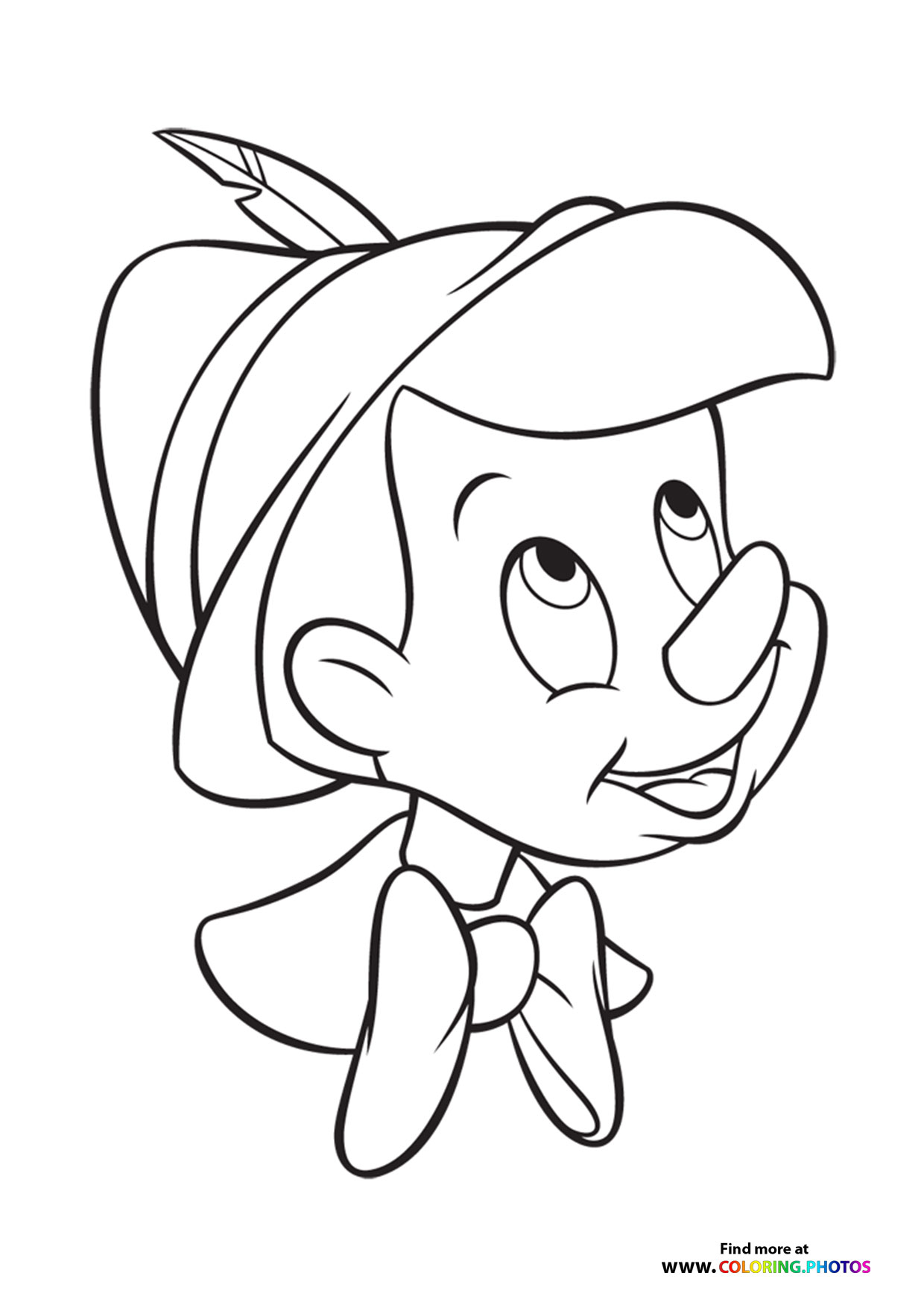 Pinocchio with Feathered Hat