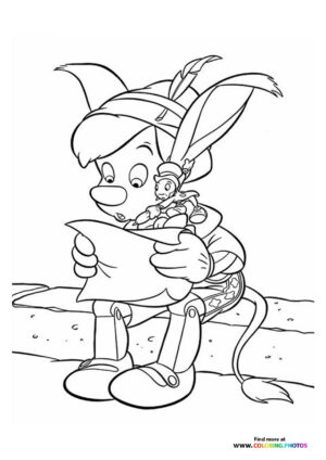 Pinocchio with Jiminy Cricket
