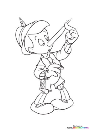 Pinocchio Cheerful Pose