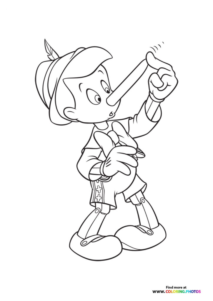 Pinocchio Cheerful Pose