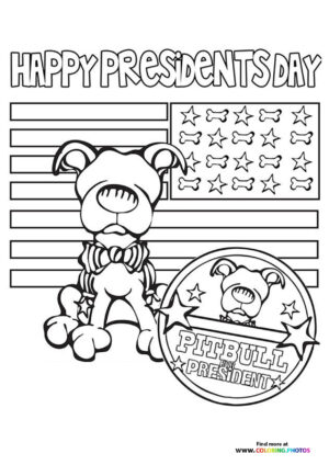 Happy Presidents Day Pitbull