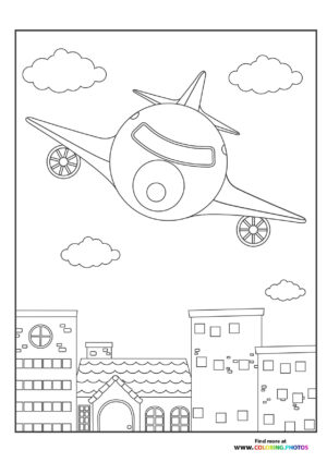 Plane comming in