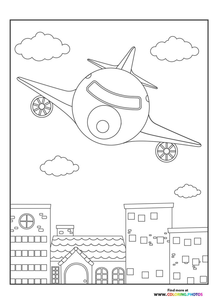 Plane comming in