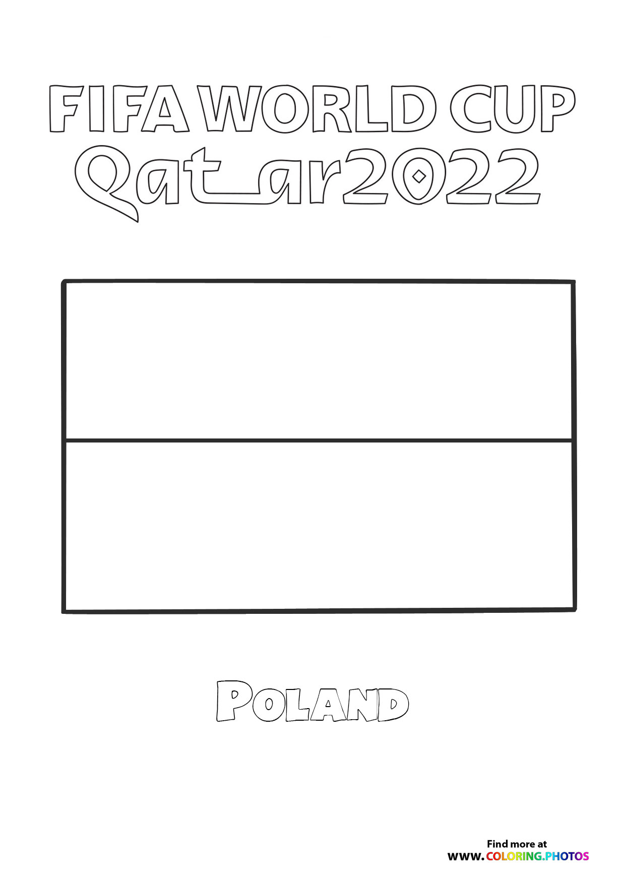 Poland World Cup flag