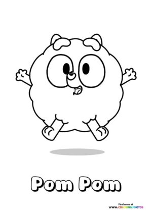 Pom Pom from Bluey