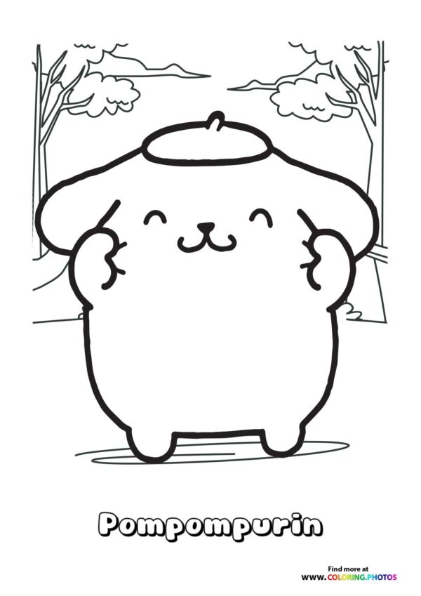 Pompompurin from Sanrio