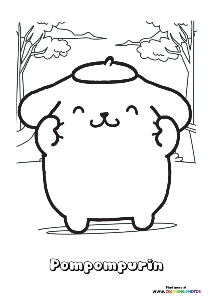 Pompompurin from Sanrio