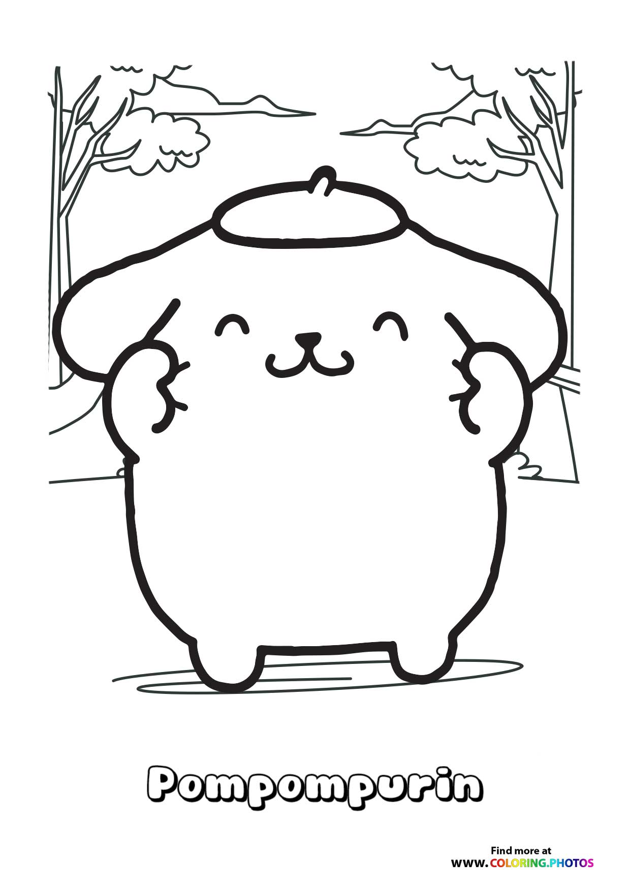 Pompompurin from Sanrio