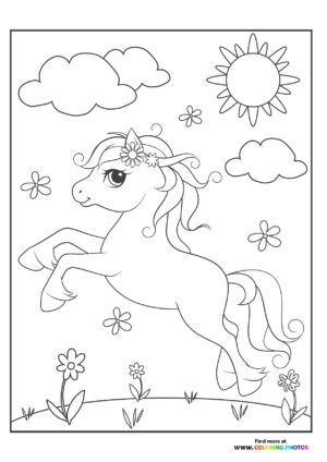 Pony jumping