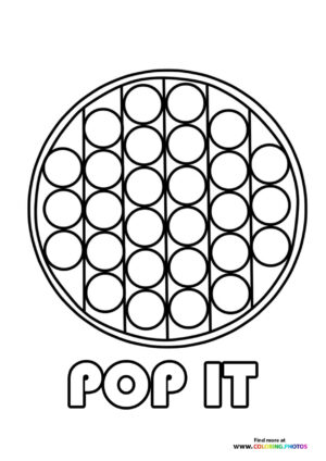 Oval Pop It Toy