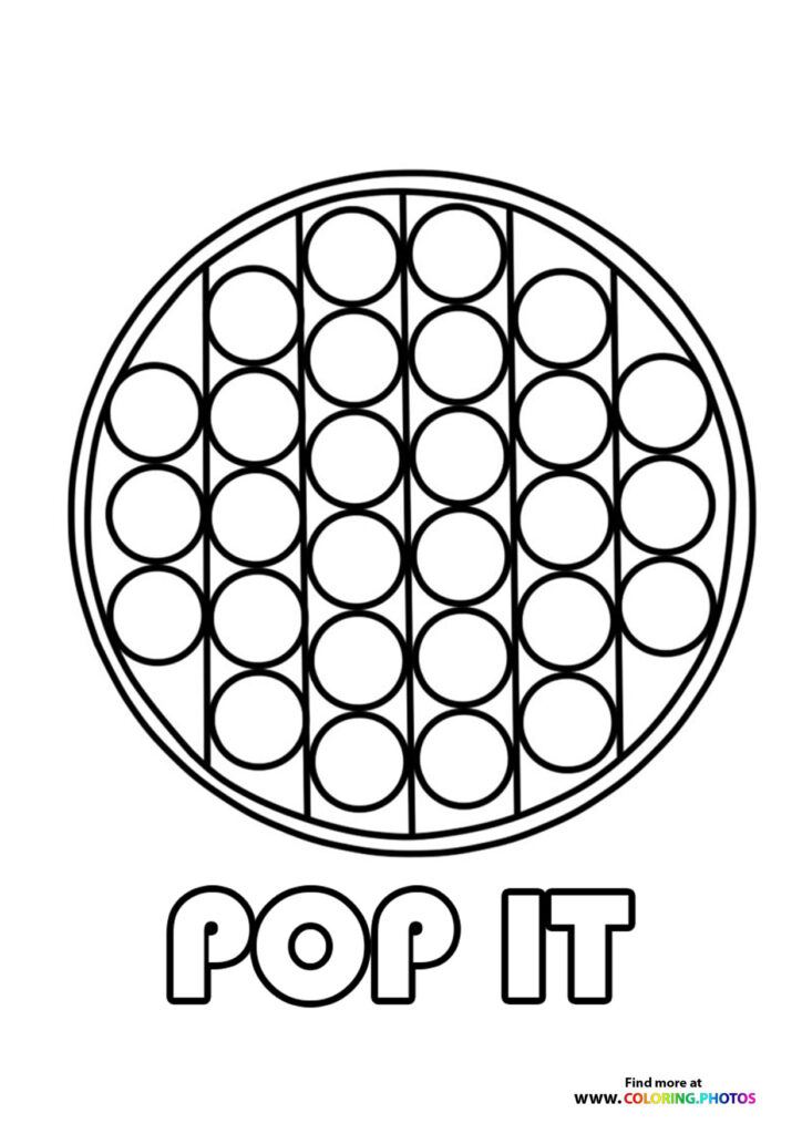 Oval Pop It Toy