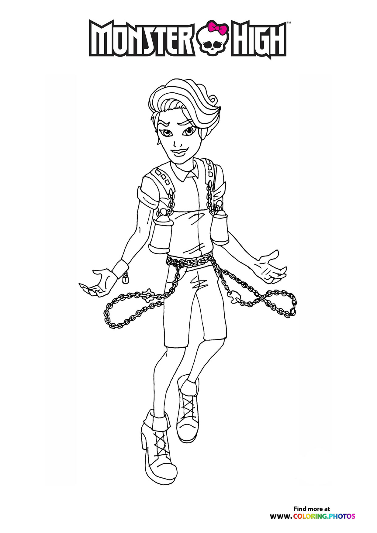 Frankie Stein with Chains