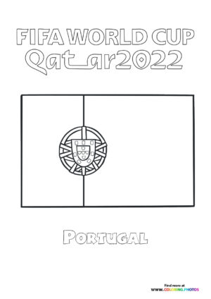 Portugal World Cup flag