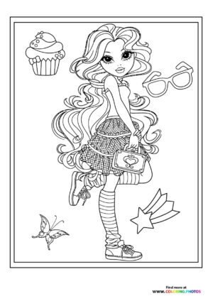 Posing girl