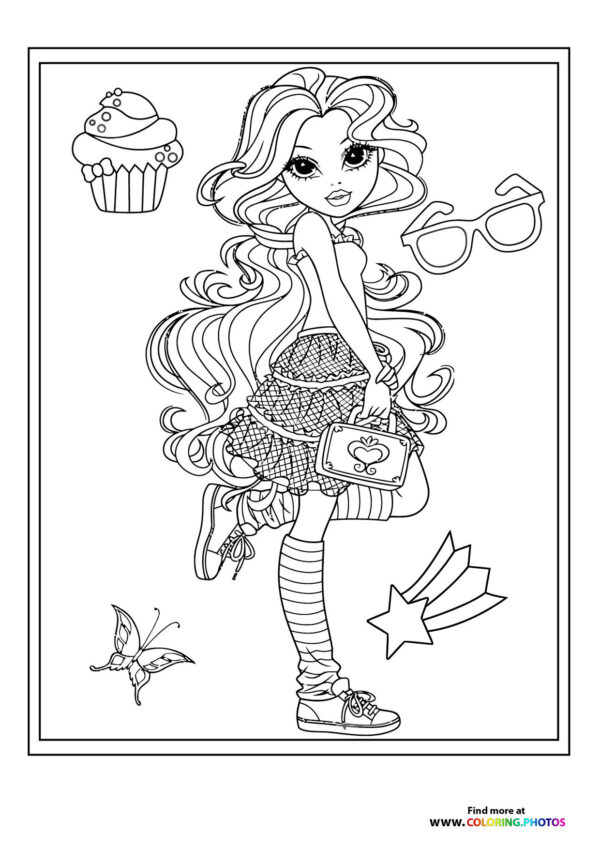 Posing girl