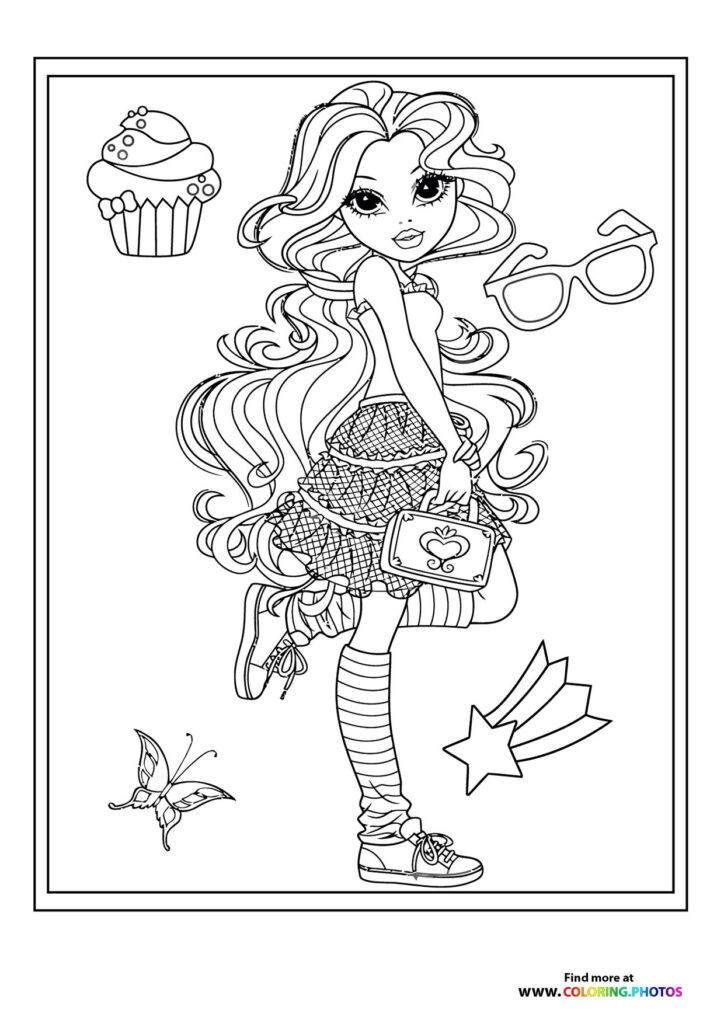 Posing girl