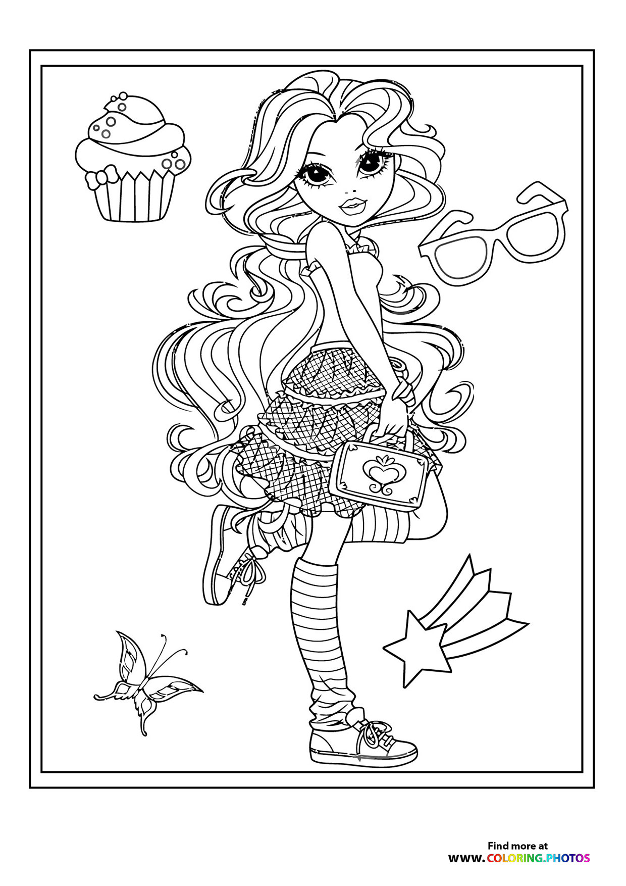 Posing girl