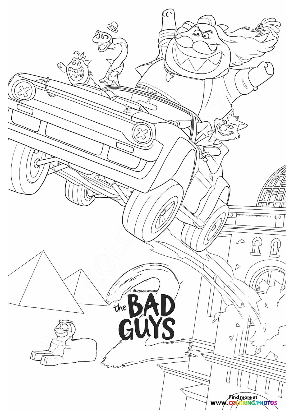 Wild Heist with Mr. Wolf and the Crew