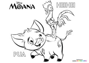 Pua and Heihei