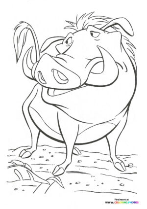 Pumbaa Laughing