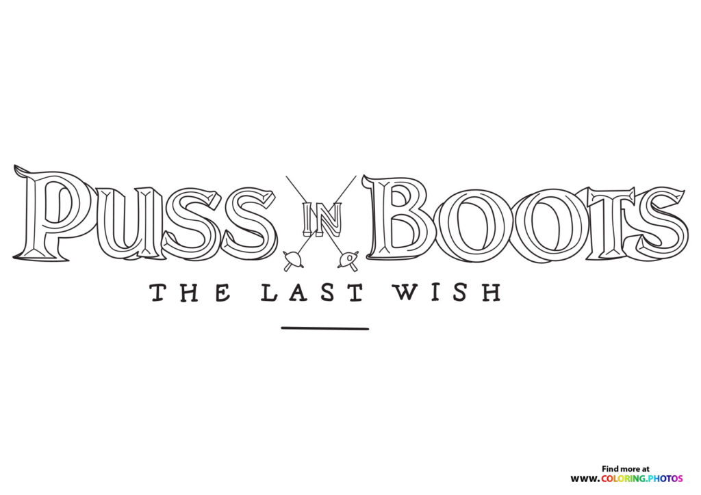 Puss in Boots The Last Wish Title