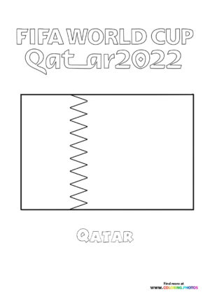 Qatar World Cup flag