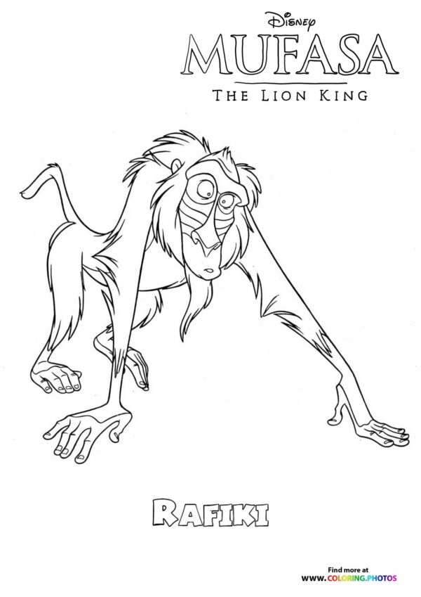 Rafiki the Wise Mandrill