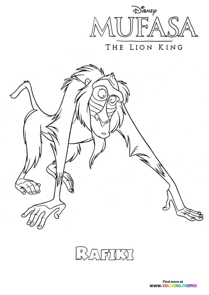 Rafiki the Wise Mandrill