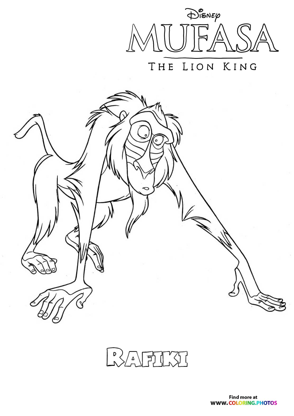 Rafiki the Wise Mandrill