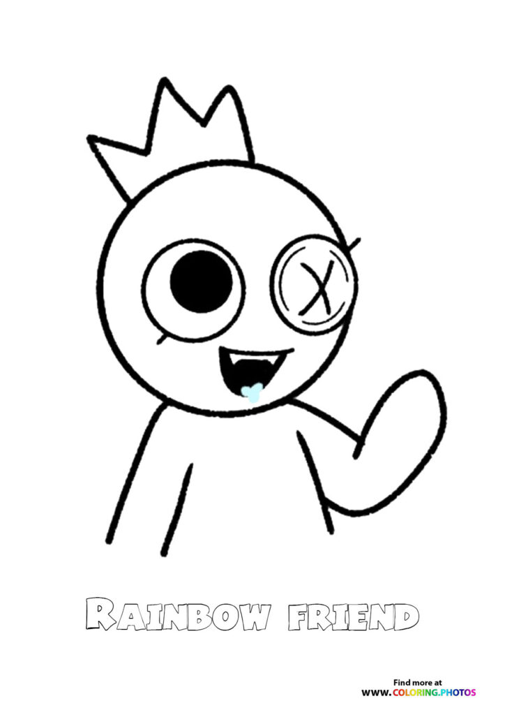 Rainbow Friend Character