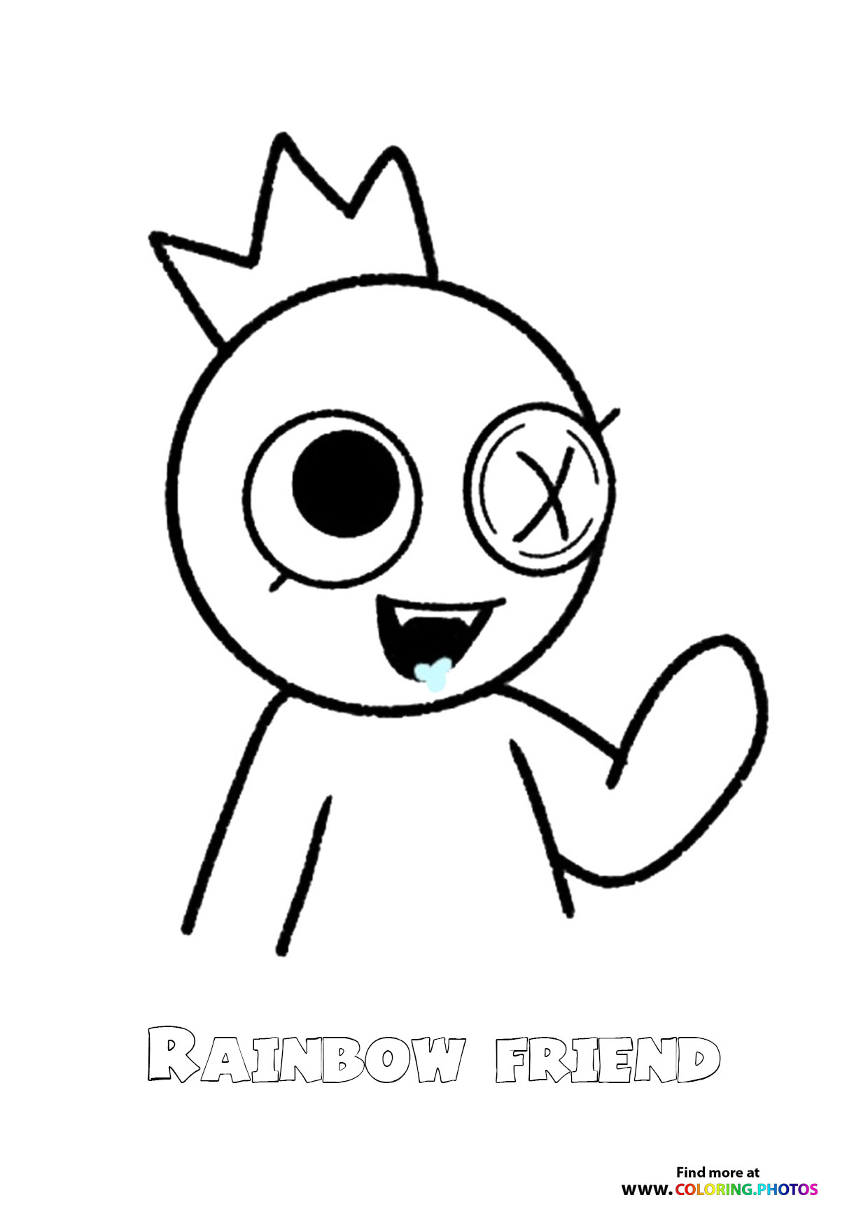 Rainbow Friend Character