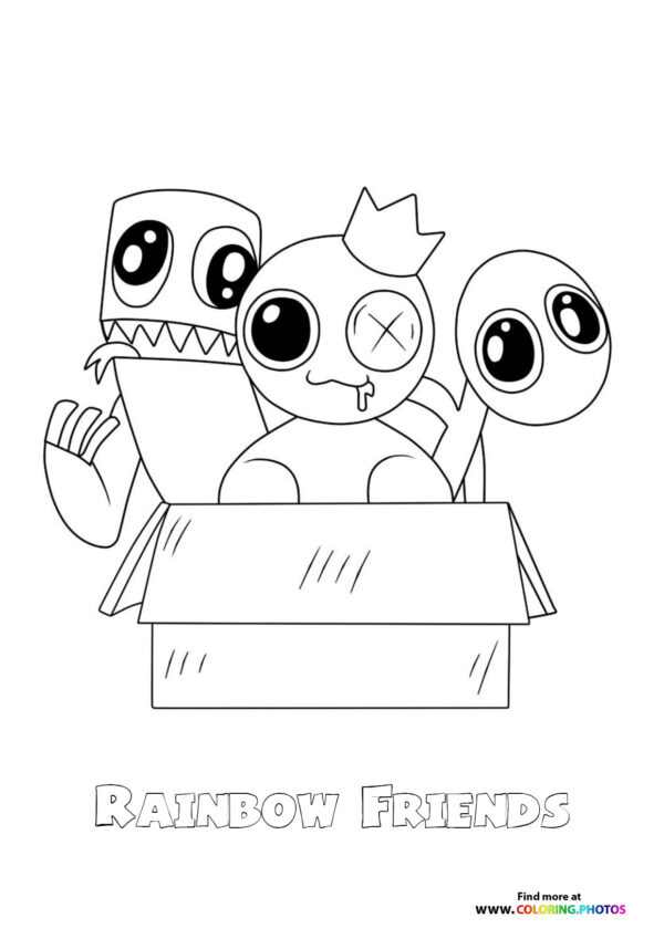Rainbow Friends in a Box