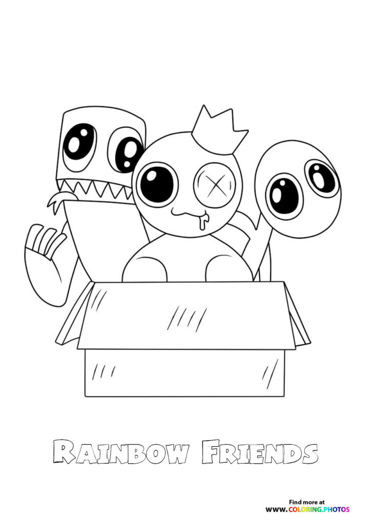 Rainbow Friends in a Box