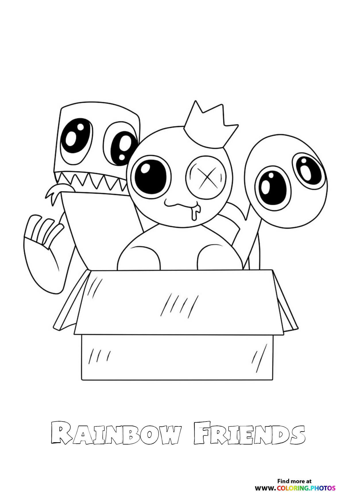 Rainbow Friends in a Box
