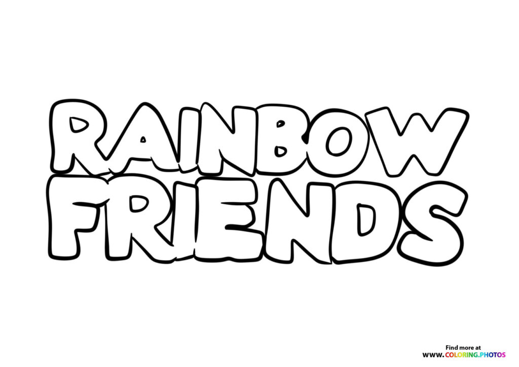 Rainbow Friends Logo