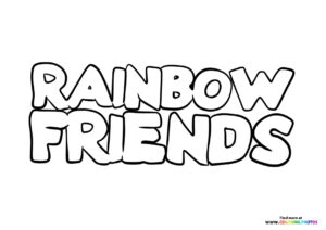 Rainbow Friends Logo