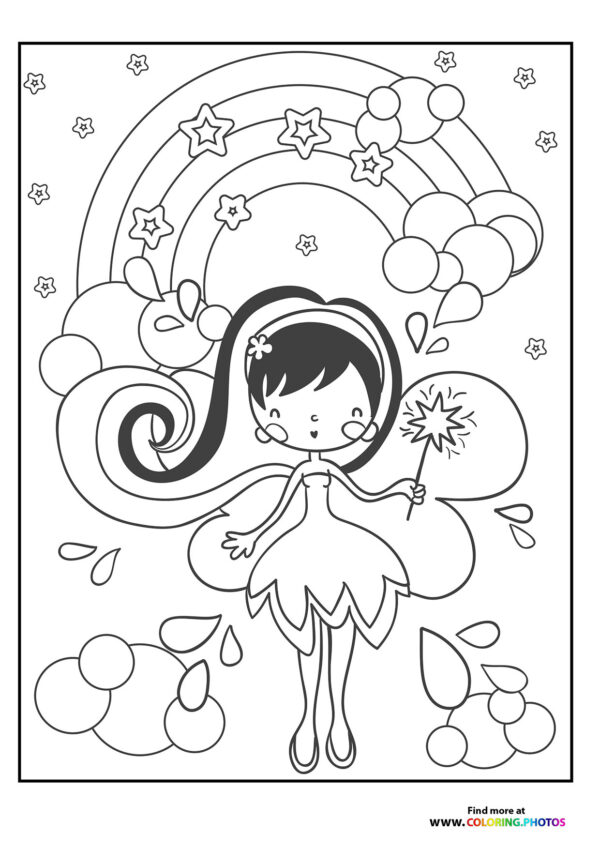 Rainbow fairy