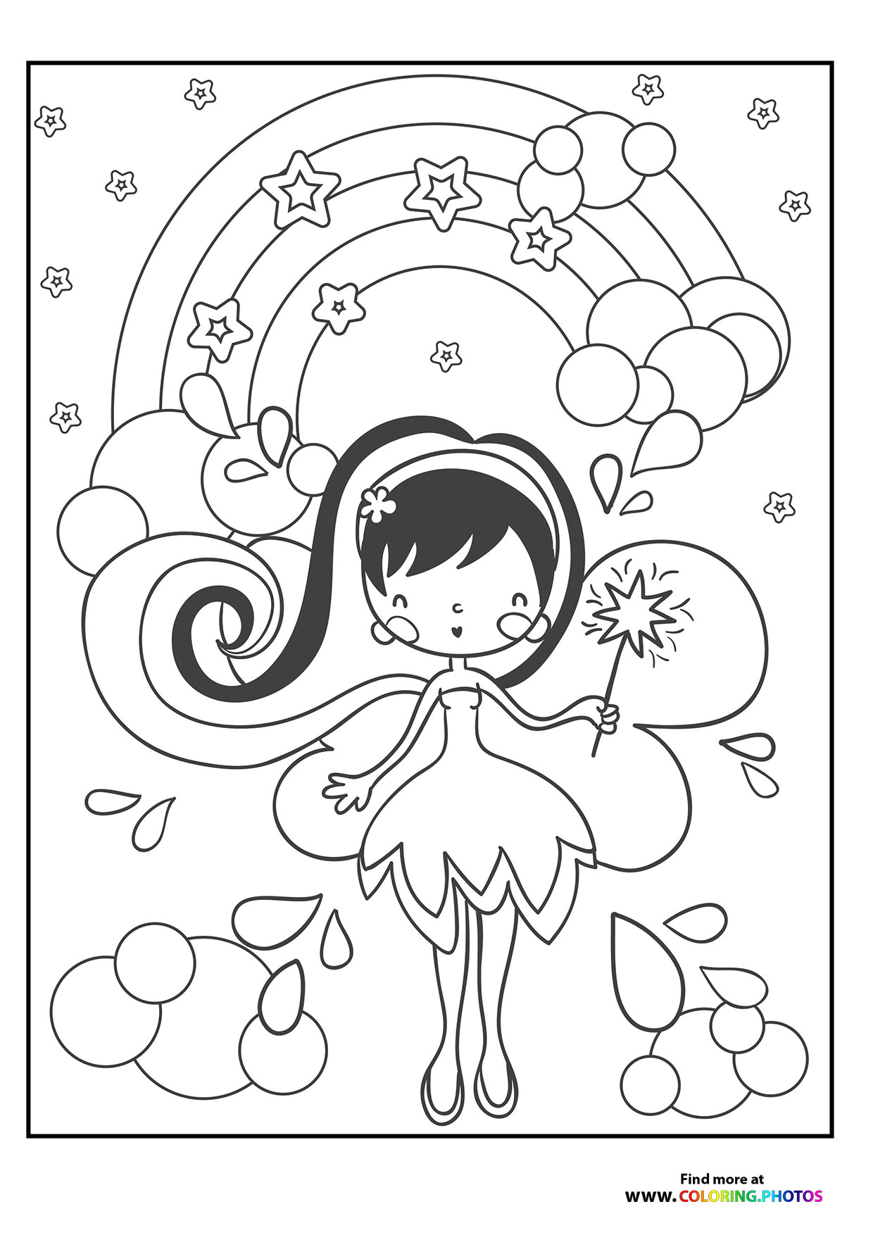 Rainbow fairy