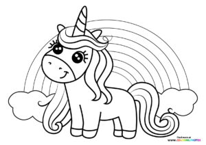 Rainbow unicorn