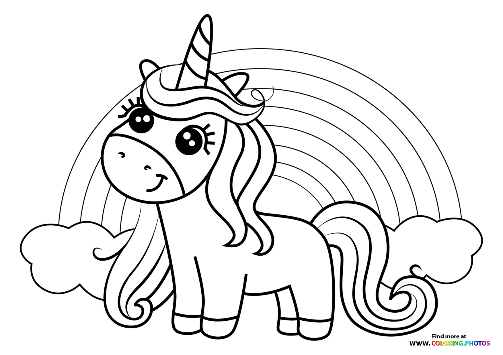 Rainbow unicorn