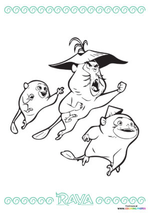 Raya, Sisu & Boun