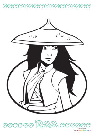 Raya in Her Conical Hat