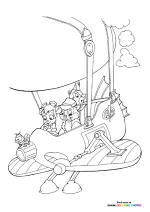 Chip and Dale's Flying Machine Adventure