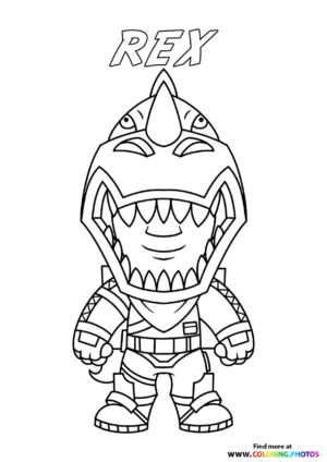 Rex from Fortnite