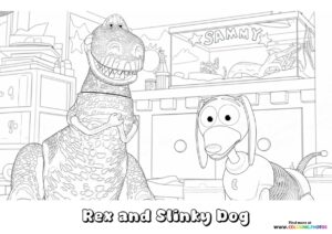 Rex and Slinky Dog