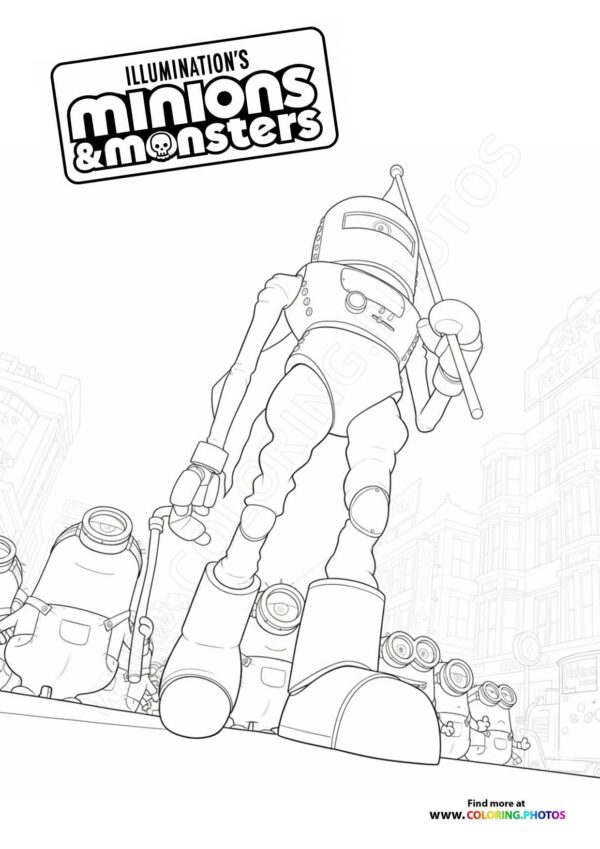 Minion in Robot Suit