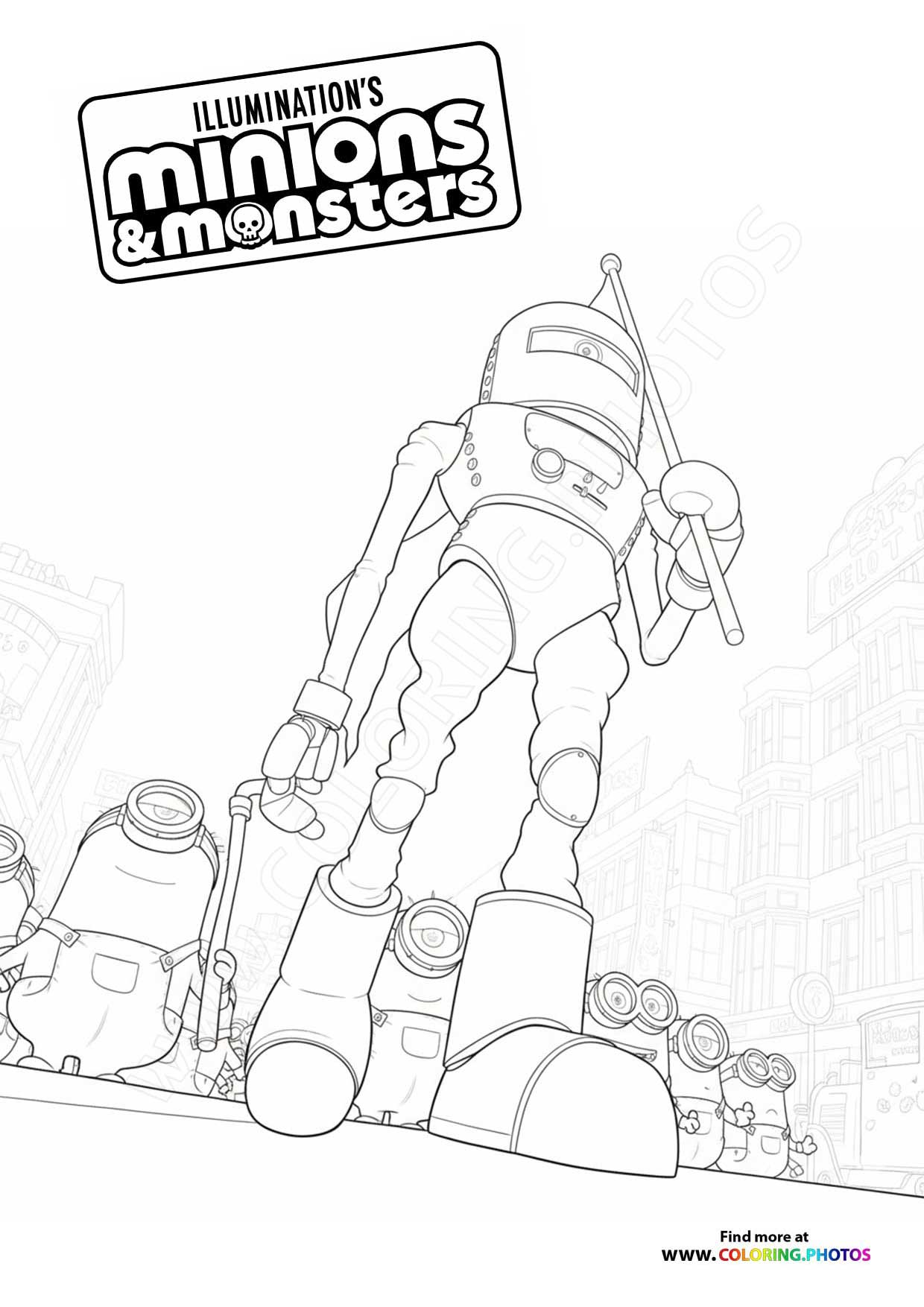 Minion in Robot Suit