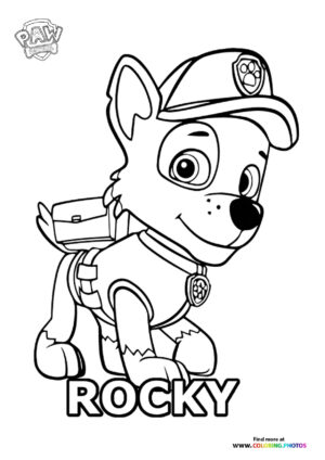Rocky the Rescue Pup