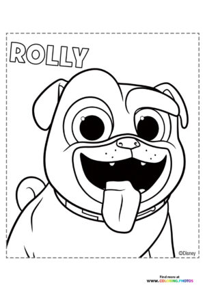 Rolly from Puppy Dog Pals